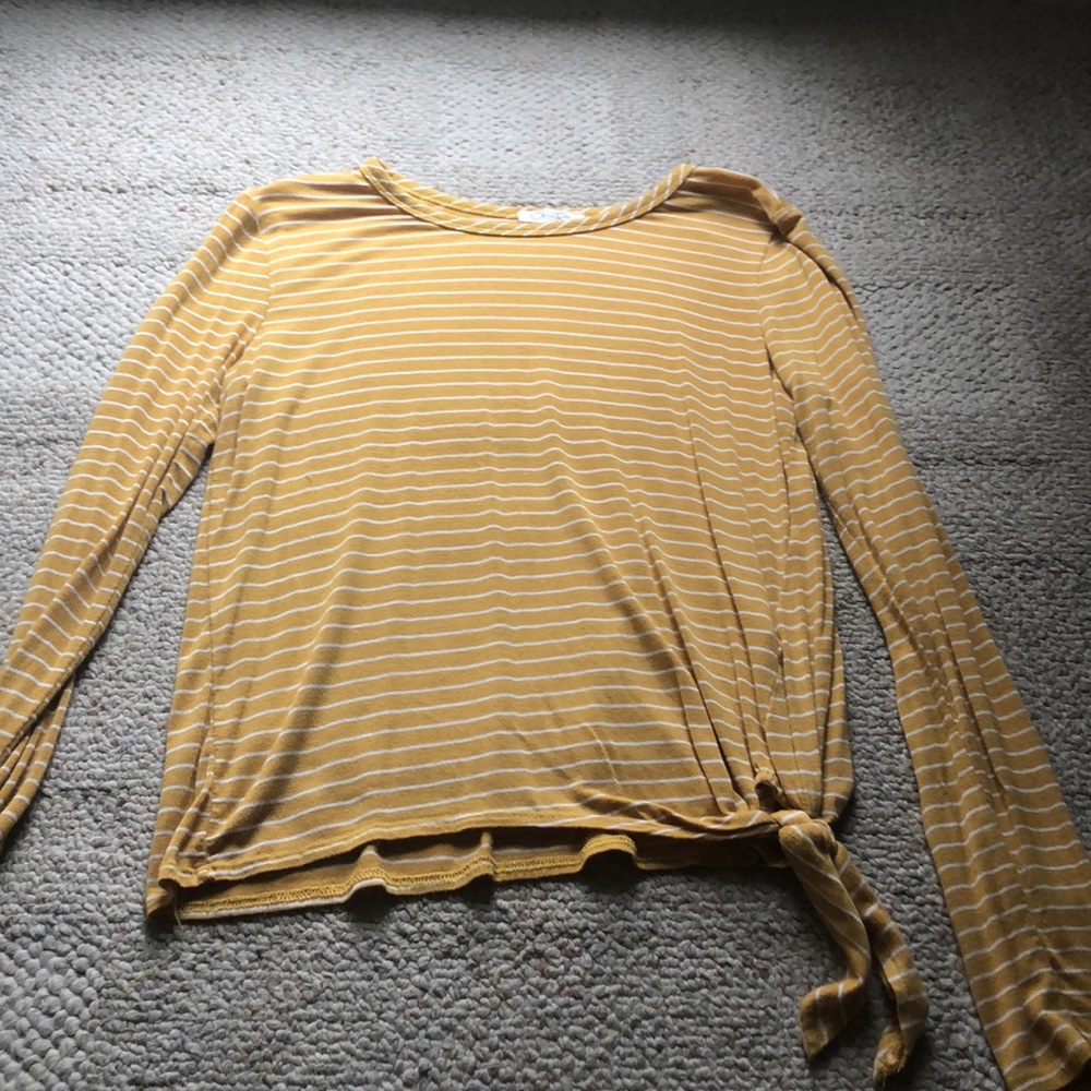 Striped Mustard top